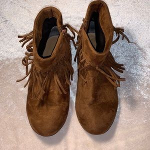 Moccasin Ankle boots